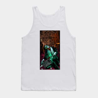 The Wheel of Fortune (Cyberpunk Tarot) Tank Top